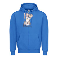 True Royal tiger cute animals Zipper Hoodie - RanaPortraitStore