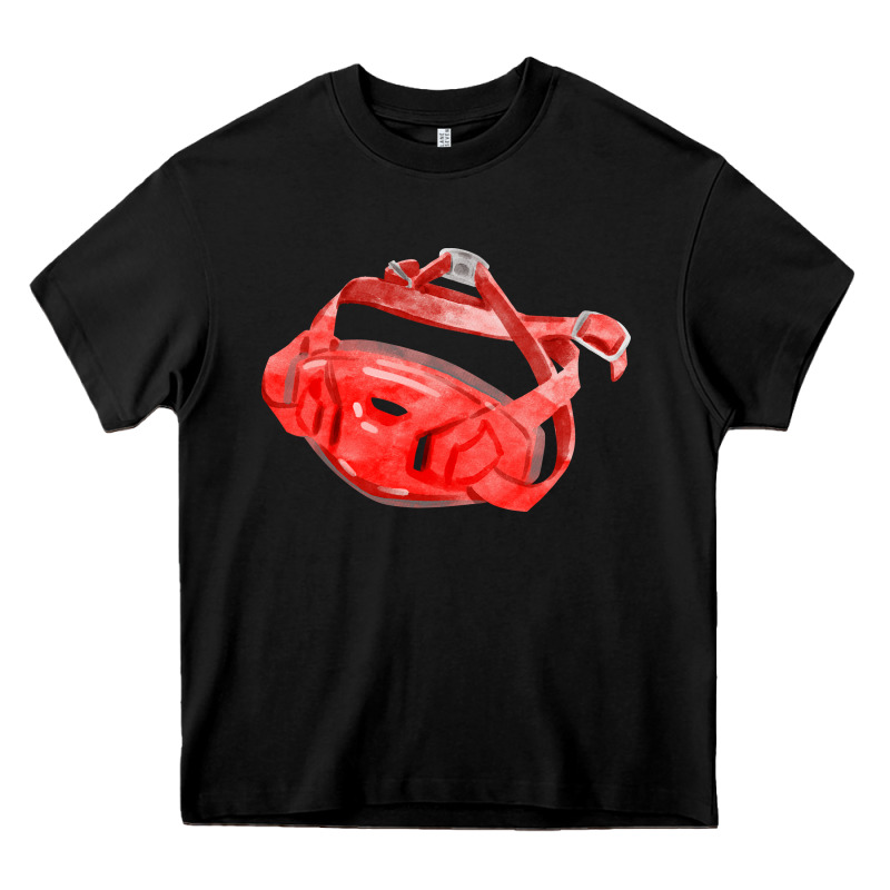 Chin Guard Fa Element Heavy Core Tee by FaDigitalArtStudio | Teevron
