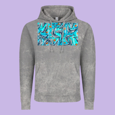 Humpback Whale Cup Vintage Hoodie Designed By Barkaloodesign