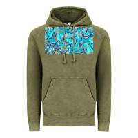 Vintage Olive humpback whale cup Vintage Hoodie - BarkalooDesign