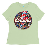 Matcha Western Mama Patriotic Ladies Tee - LillyAllenDesigns