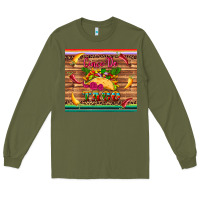 Army Green cinco de taco paper serape leopard wooden Long Sleeve Tee - Artiststas
