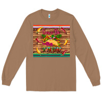 Toasted Coconut cinco de taco paper serape leopard wooden Long Sleeve Tee - Artiststas