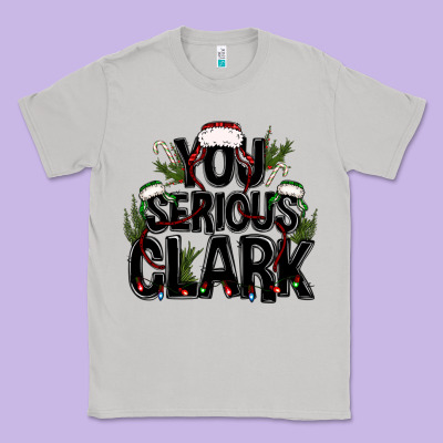 You Serious Clark Black Bbs Classic Tee Designed By Bundleandbundleshop