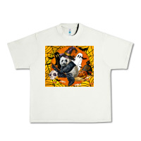 Pistachio panda halloween Urban Heavy Tee - LillyAllenDesigns