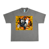 Tornado panda halloween Urban Heavy Tee - LillyAllenDesigns
