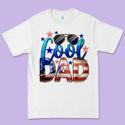 Cool American Dad 4th Of July Premium Tee Designed By Lillyallendesigns