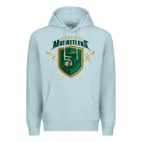 Blue Mist sioux city musketeers Premium Hoodie - DesigneFamous