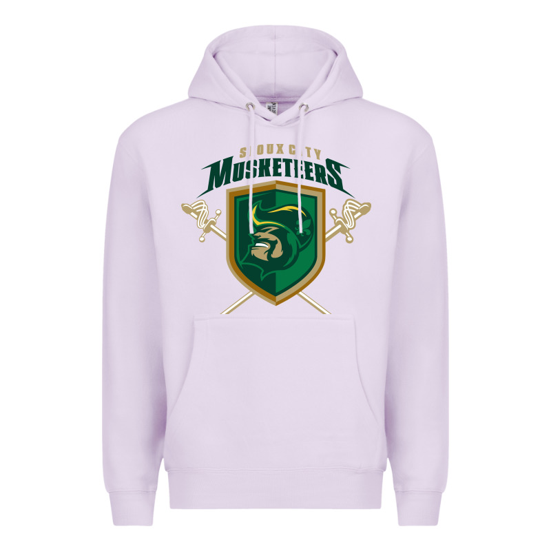 Sioux City Musketeers Premium Hoodie by DesigneFamous | Teevron