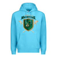 Ocean Blue sioux city musketeers Premium Hoodie - DesigneFamous