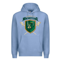 Colony Blue sioux city musketeers Premium Hoodie - DesigneFamous