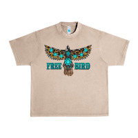 French Oak turquoise freebird Urban Heavy Tee - RanaPortraitStore