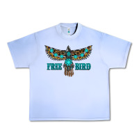 Grape Ice turquoise freebird Urban Heavy Tee - RanaPortraitStore