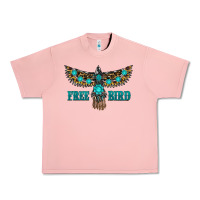 Salmon turquoise freebird Urban Heavy Tee - RanaPortraitStore