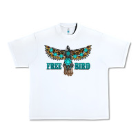 Turquoise Freebird Urban Heavy Tee | Teevron