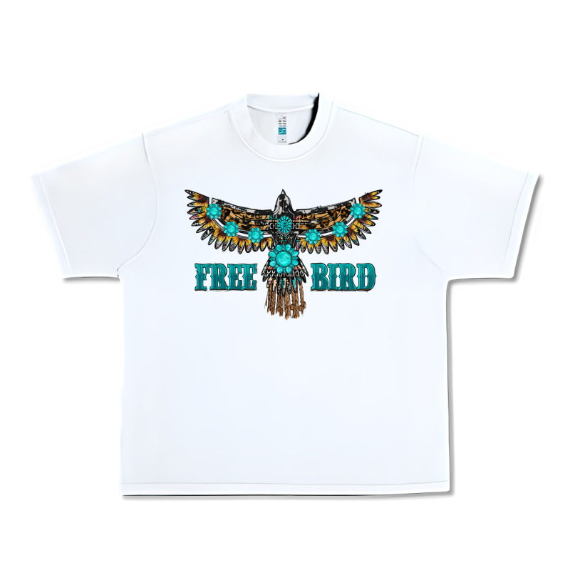 Turquoise Freebird Urban Heavy Tee by RanaPortraitStore | Teevron