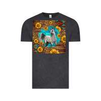 Vintage Black arabian horse Vintage Tee - LillyAllenDesigns