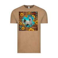 Vintage Coffee arabian horse Vintage Tee - LillyAllenDesigns