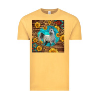 Vintage Mustard arabian horse Vintage Tee - LillyAllenDesigns