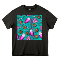 Valentines Day Champagne And Strawberry Heavy Core Tee | Teevron