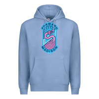 Colony Blue madison fc art Premium Hoodie - DesigneFamous