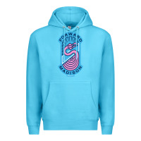 Ocean Blue madison fc art Premium Hoodie - DesigneFamous