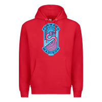 Red madison fc art Premium Hoodie - DesigneFamous
