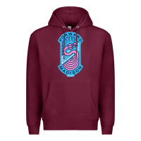 Burgundy madison fc art Premium Hoodie - DesigneFamous
