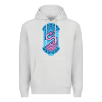 Dove Grey madison fc art Premium Hoodie - DesigneFamous