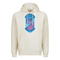 Oatmeal Heather madison fc art Premium Hoodie - DesigneFamous