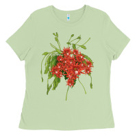 Matcha Red Orchid Cactus Ladies Tee - LillyAllenDesigns