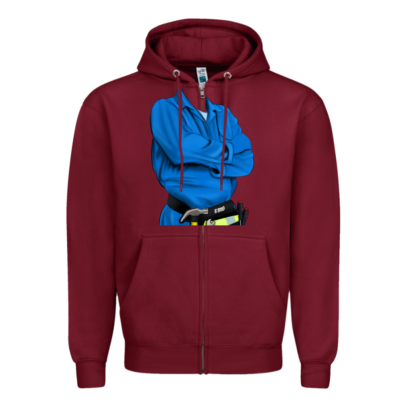 English Cocker Spaniel Mechanic 2 Zipper Hoodie by RanaPortraitStore | Teevron