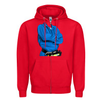 Red english cocker spaniel mechanic 2 Zipper Hoodie - RanaPortraitStore