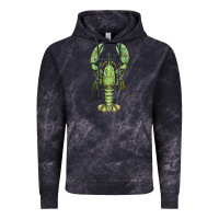 Cloud Black lobster Vintage Hoodie - BarkalooDesign