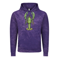 Cloud Purple lobster Vintage Hoodie - BarkalooDesign