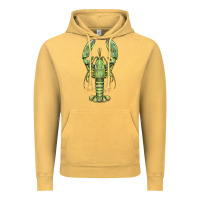 Vintage Mustard lobster Vintage Hoodie - BarkalooDesign