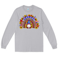 Moon Dust american flag gnomes sunflowers rainbow Long Sleeve Tee - Artiststas