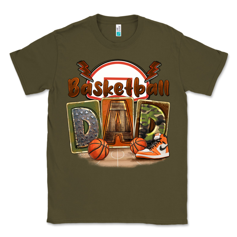 Basketball Dad Classic Tee by FaDigitalArtStudio | Teevron