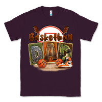 Plum basketball dad Classic Tee - FaDigitalArtStudio