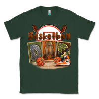 Sports Green basketball dad Classic Tee - FaDigitalArtStudio