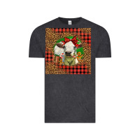 Vintage Black cute baby calf christmas Vintage Tee - LillyAllenDesigns