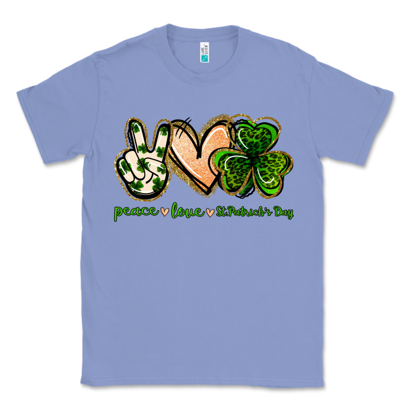 Peace Love St.patrick's Day Classic Tee by Jasminsmagicworld | Teevron