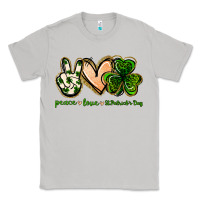 Moon Dust peace love st.patrick's day Classic Tee - Jasminsmagicworld