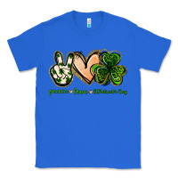 True Royal peace love st.patrick's day Classic Tee - Jasminsmagicworld