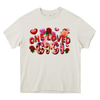 Cream One loved gigi Heavy Core Tee - FaDigitalArtStudio