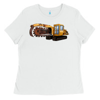 White Thencher Chain Ladies Tee - LillyAllenDesigns