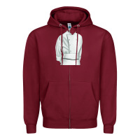 Burgundy golden retriever chf 2 Zipper Hoodie - RanaPortraitStore