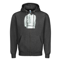 Charcoal Heather golden retriever chf 2 Zipper Hoodie - RanaPortraitStore