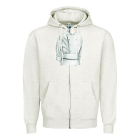 Oatmeal Heather golden retriever chf 2 Zipper Hoodie - RanaPortraitStore