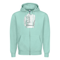 Seafoam golden retriever chf 2 Zipper Hoodie - RanaPortraitStore